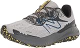 New Balance Men's Dynasoft Nitrel V5 Trail Running Shoe, Rain Cloud/Phantom/Egg Yolk, 10 X-Wide