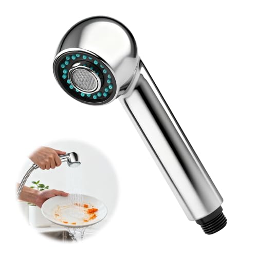 Geschirrbrause Ersatzkopf mit 2 Strahlarten (Regen, Massage) für...
