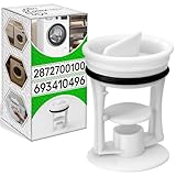 Filtre de Bouchon Vidange Machine a Laver avec Code Original 2872700100 pour Beko pour Alt...