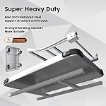 Heavy Duty Platform Truck Flat Moving Cart Hand Trucks,2000Lbs Steel Push Cart Dolly with Brake Design, 36 x 24in Large Flatbed with 5'' 360 Degree Swivel Wheels for Easy Storage