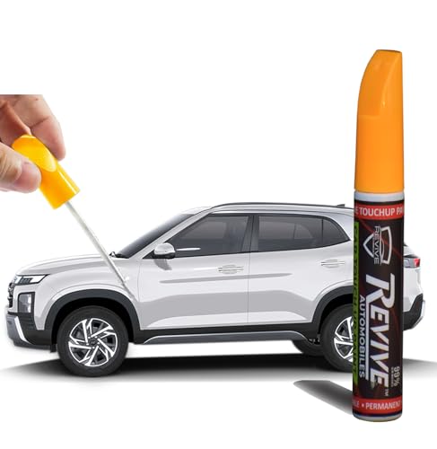 Image of Hyundai Creta2024 colors Revive touchup paint pen, factory Quality & matched 2K paint (Atlas White (SAW))