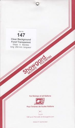 Supports de timbres bande transparent Taille 147 à haute transparence visuelle