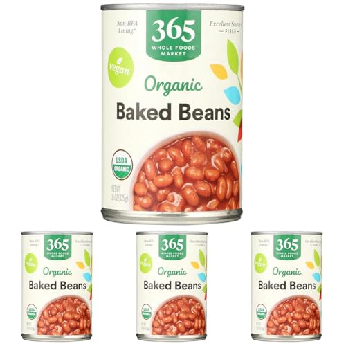 365 By Whole Foods Market, Organic Traditional Baked Beans, 15 Ounce (Pack Of 4)