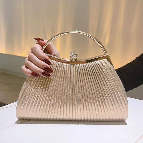 Czwlwyxb Clutch Purses For Women Evening Bags Party Clutches Handbag With Detachable Chain Strap For Cocktail Party Wedding thumb #3