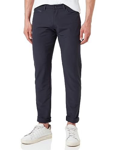 Pantalon Boss T_atg-Slim homme noir ajusté à plat classique