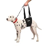 Tuff Pupper Dog Sling Hip Harness | Rear Lift Support for Senior & Injured Dogs | Adjustable Mobility Aid | Strong Padded Handle | Comfortable Design | Hip & Hind Leg Assistance (Medium/Large Unisex)