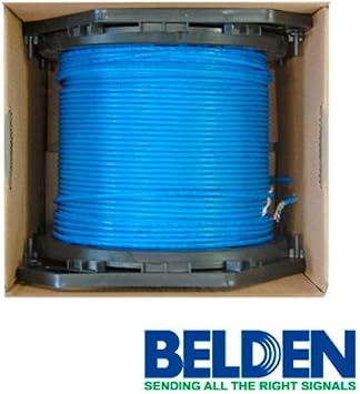 Belden Wire&cable 2412006a1000 4 Pair 23 Gauge Cmr Rated - Blue - 1m'