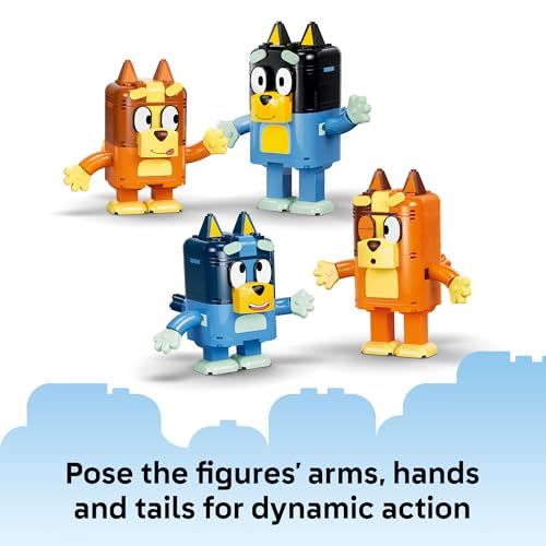 LEGO Bluey Brick-Built Bluey Family - Building Toy for Girls & Boys, Ages 5+ - Figures for Play or Display - Kids Bedroom or Desk Decor - Gift for Birthdays - 11217 by LEGO - Used condition - Image 5