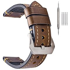 Oil Waxed Dark Brown-Silver Buckle