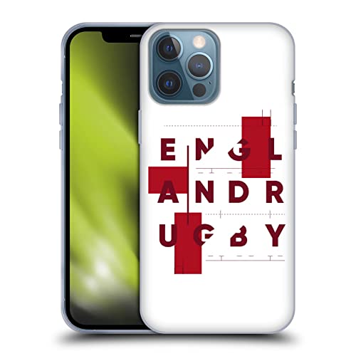 Funda de Gel Inglaterra Rugby para iPhone 13 Pro Max