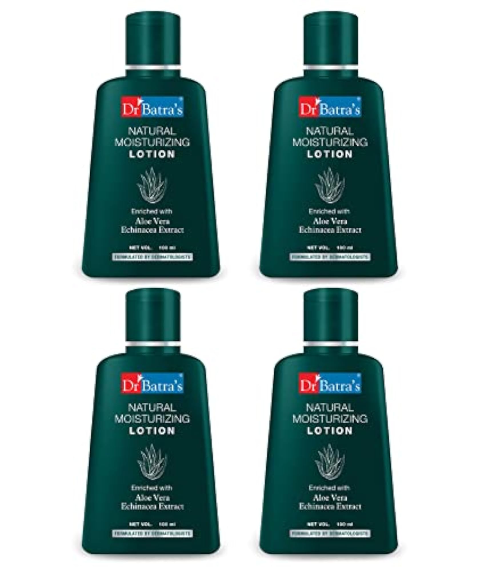 Batra's Natural Moisturizing Lotion with Echinacea & Aloe Vera