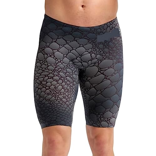 Bañador for hombre, pantalones cortos de Surf Jammer, bañadores deportivos transpirables for entrenamiento de natación, medias de playa for buceo y surf de secado rápido ( Color : 1 , Size : XXXL )