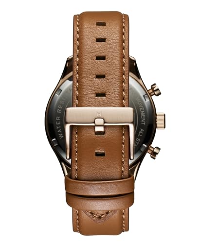 Image of MVMT Men's Airhawk - Pilot Watch - Military Analog Wristwatch - Aviator - Minimalist Water-Resistant 5 ATM /50 Meters Timepiece - Interchangeable Watch Bands - 42mm