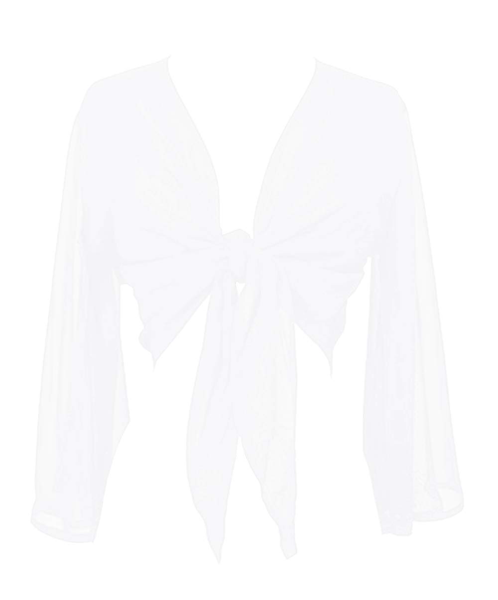 Indian Trendy Women's Flair Wrap Tie Top Chiffon Choli Blouse Belly Dance Gypsy Bolero Shrugs Cardigan