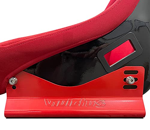 Invictus Side Mount Brackets For Bucket Race Seats (Red Pack Of 2) #TOP1
