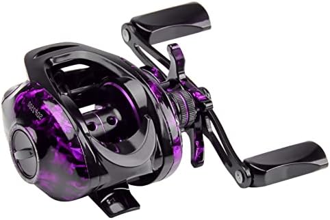 HAUT TON Baitcasting Fishing Reels,Snow Demon Beginner