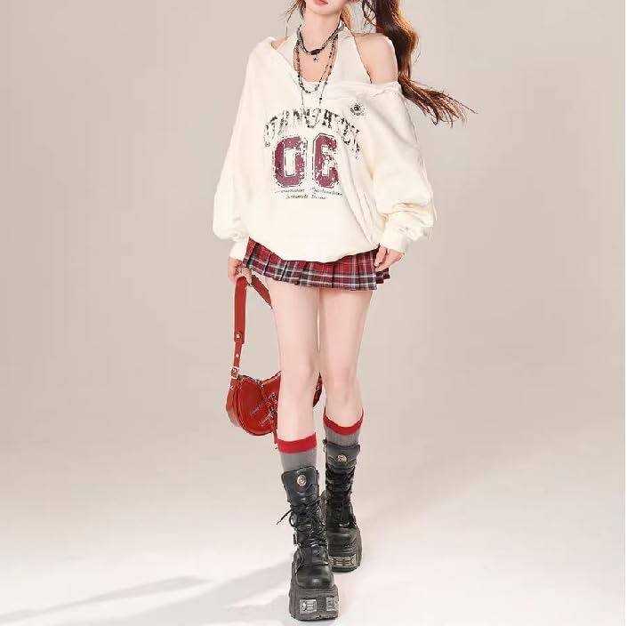 Y2k Pleated Skirts for Women Trendy 2025 Preppy Skirt Mini Gingham Streetwear Summer Coquette Clothes3