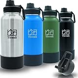 FÁCIL DE USAR: De fácil llenado y posterior limpieza, incluso puede usarse con hielo para mantener sus bebidas aún más tiempo frías sin producirse condensaciones. Es perfecto para la conservación de agua, refrescos, café, leche, té o mate.