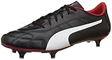 PUMA Herren Classico C SG American Football Schuhe, Black-White-Red, 44.5