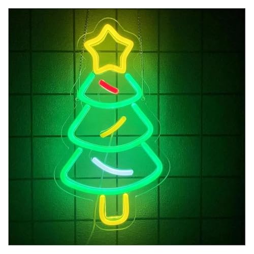 Lampe lumières au néon à forme d'arbre diffuseur de lueur douce