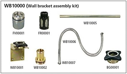 Oil Transfer Drum Pump Wall Bracket Kit