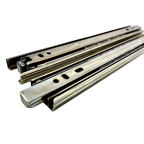 Corrediça Telescópica Trilho Zincada para Gaveta 250MM Rayco