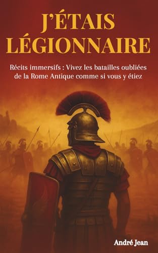 livre J'étais Légionnaire: Récits immersifs : Vivez les batailles oubliées de la Rome Antique comme si vous y étiez