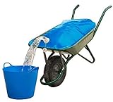 SPARES2GO Garden & Farm Water Container Wheelbarrow Carrier Bag (50 Litre)