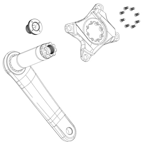 Spider SRAM 94 BCD Wide NO POWERMETER pièce de rechange