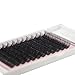 Qeelasee Faux Mink Silk Eyelash Extensions 0.03mm D Curl 10mm Semi-Permanent Individual Lashes Extension Professional Salon Use