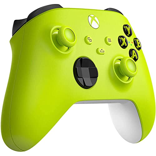 Xbox Core Wireless Gaming Controller – Electric Volt Series X|S, One, Windows PC, Android, and iOS image 2