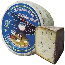 Pria Three Milks Blue Cheese - Delicious Blue Cheese Made With Cow Milk To Add Sheep's Milk Cream And Goat Milk Cream (Fourth Cheese 800 g)