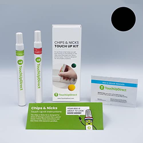 Black Universal Automotive Touch Up Paint – Chips And Nicks Touch Up Kit – Touchupdirect #TOP2