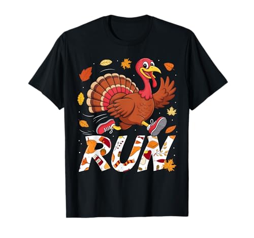 Funny Run Running 5k Race Turkey Trot Thanksgiving T-Shirt