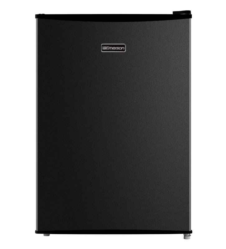 Emerson CR2700B 2.7 Cu. Ft. Compact Refrigerator, Black NOT TESTED 