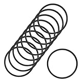 M METERXITY 10 Juegos De Anillos De Goma De Nitrilo, 33mm Diámetro Interno, 37mm Diámetro Externo, 2mm Grosor, Junta De Sellado Métrica Para Fontanería, Resistente Al Aceite Y Al Calor