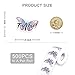 Cute Freebie Sticker,Customer Appreciation Small Business Stickers for Mail Envelopes Shipping Packaging,Butterfly Sticker 500 PCS