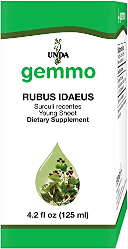 UNDA Gemmo Therapy Rubus Idaeus | Raspberry Young Shoot Extract | 4.2 fl. oz.