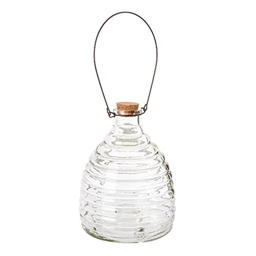 Darice 5914-502 Glass Wasp Catcher with Cork and Metal Handle
