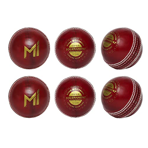 playR Adidas X Mumbai Indians Super Tournament Leather Cricket Ball Pack of 6 - Red (B0BMXL47VT) Amazon Price History, Amazon Price Tracker
