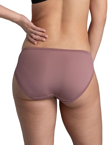 Image of Fruit of the Loom Women's 6 Pack Microfiber Hi-Cut Panties (Colors and Prints May Vary)