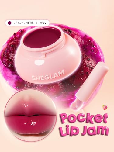 image for SHEGLAM Hydra Jelly Pocket Lip Jam Hydrating Nourishing Lip Gloss Mois