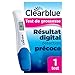 Test De Grossesse Clearblue Détection Précoce Digital, Résultat Fiable En Début De Grossesse, 1 Test Digital
