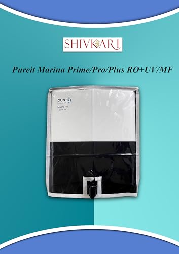 Image of Body Protective Cover Compatible With HUL Pureit Marina Prime Mineral RO+MF, Marina Pro Mineral RO+UV Water Purifier, White, UV-resistant Cover, Lightweight & Durable, Easy installation
