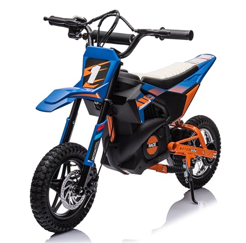 Moto Elettrica per Ragazzi Thunder Cross 24V 250W 14+ Sedile