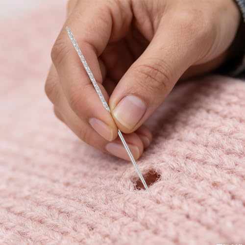 Agujas para reparar enganches de ropa con caja, juego de 30 piezas 7