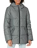 Daily Ritual Women's Mid-Length Water-Resistant Primaloft Puffer Jacket