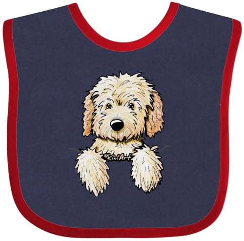 inktastic Pocket Goldendoodle Baby Bib - KiniArt