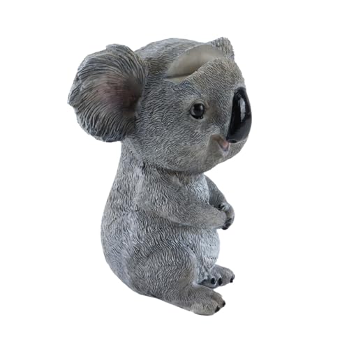 DUZEPA Niedlicher Brillenhalter mit Koala-Motiv, Brillenzubehör für den Schreibtisch, Zuhause, Büro, Harz