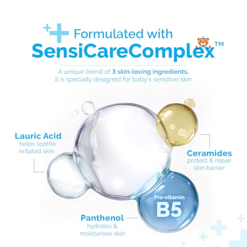 Image of Mamaearth Baby DermaSoft Face Cream with SensiCareComplex for Baby's Sensitive Skin - 80gms | Co-created with Dermatologists for Newborns | Enriched with SensiCareComplexTM for Baby's Sensitive Skin | Safe and Non-irritant formula*